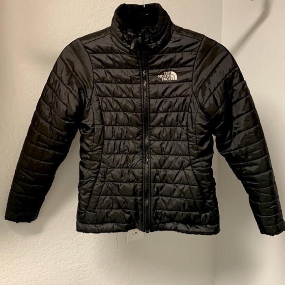 The North Face reversible Mossbud jacket coat Small 7/8 & Medium 10/12 Northface - Picture 9 of 16